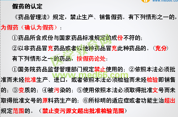 2016年執(zhí)業(yè)藥師考試《藥事管理與法規(guī)》試題與醫(yī)學(xué)教育網(wǎng)自習(xí)室講解內(nèi)容對(duì)比