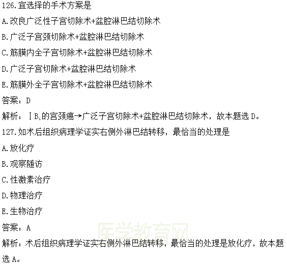 醫(yī)學(xué)教育網(wǎng)課程vs2018年臨床執(zhí)業(yè)醫(yī)師試題圖文對(duì)比第四單元（完結(jié)）