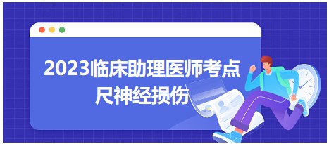 2023臨床助理醫(yī)師考點(diǎn)尺神經(jīng)損傷