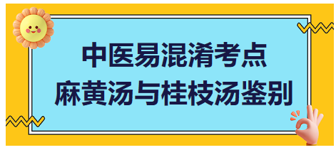 麻黃湯與桂枝湯鑒別